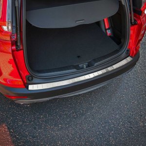 Honda CR-V Rear Bumper Sill Cover - Omac - Gloss Silver - 2017-2022